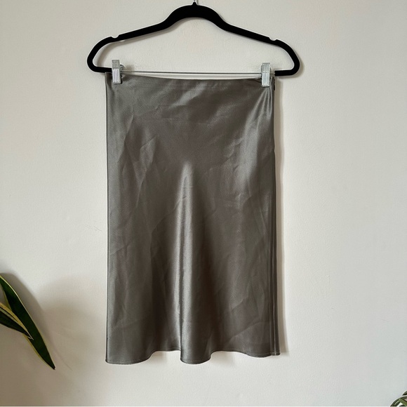 Emerson Thorpe Tori Mid Length Skirt in Smoke Size 4 - Picture 3 of 7